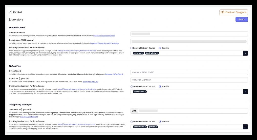 Advertising (Share & Pixel Tracking) - Slide 2