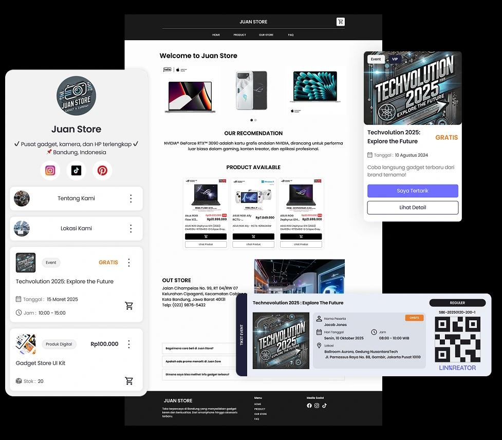 Buat Landing Page dan Subdomain - Slide 1